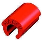 Red Hader Clip Pk of 6