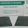 22ga Green Casting Wax