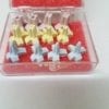 Design Logic Color Coded Pegs Assortment 2 of each Large & Small