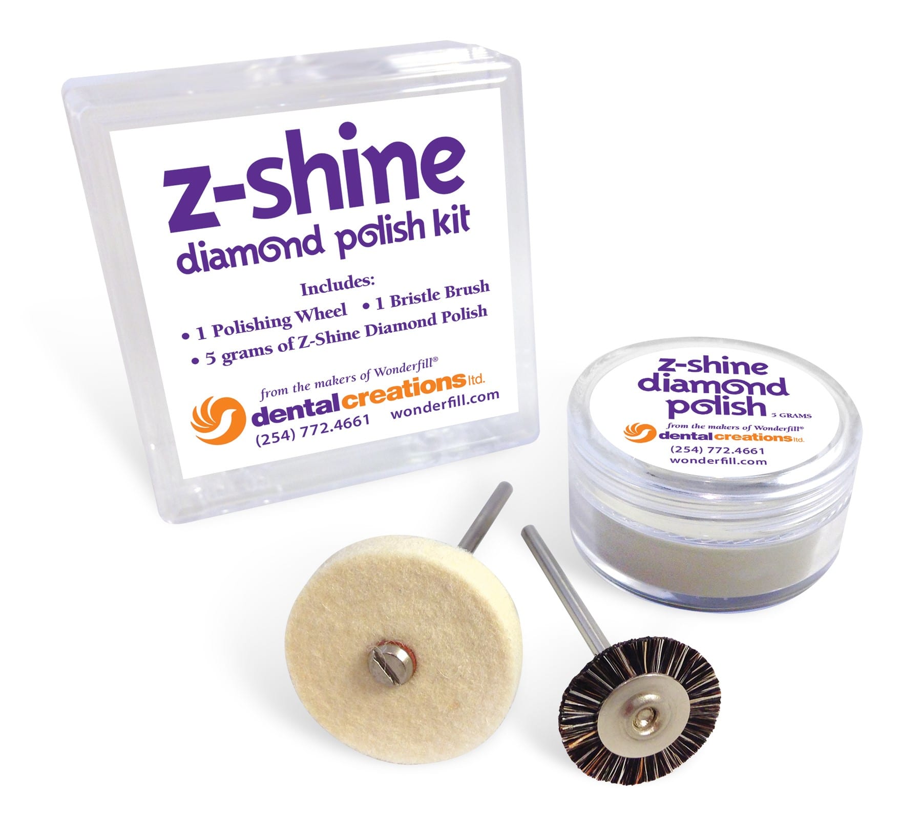 Z-Shine Diamond Polishing Kit - Silcox Dental Supply