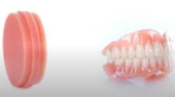 KeyMill Acrylic Disk with Denture